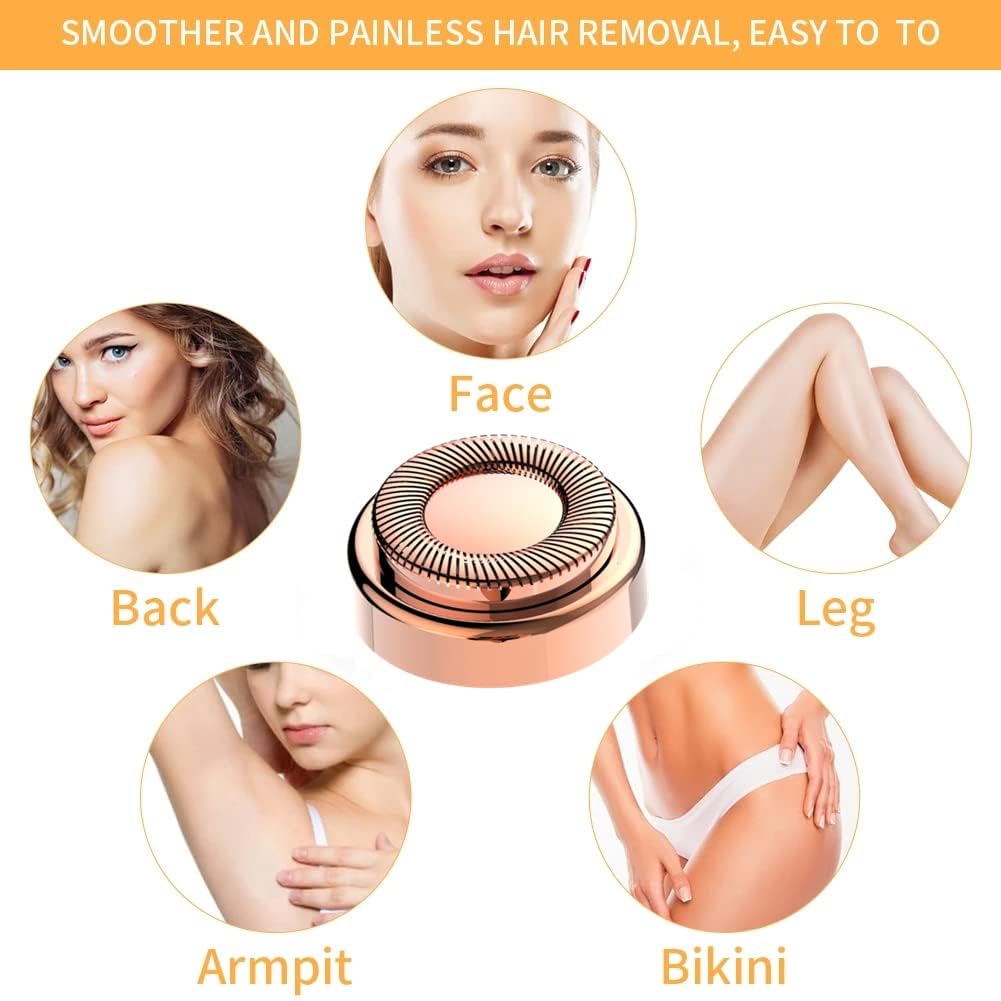 Replacement Heads For Finishing Touch Flawless Facial Hair Remover,Women Hair Removal Shaving Head First Generation (2PCS, GEN 1)
