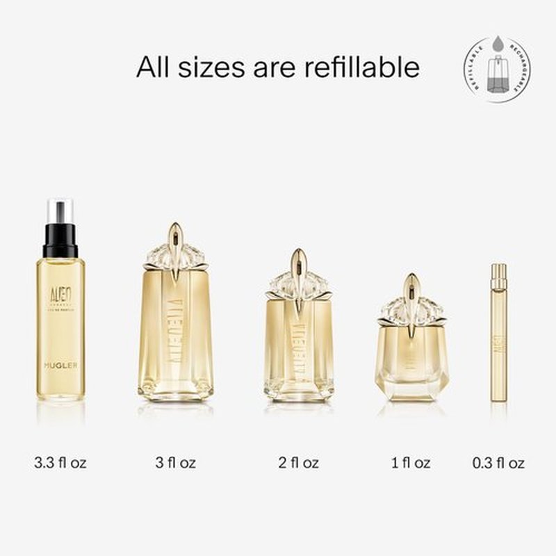 Mugler Alien Goddess - Women's Eau de Parfum - Floral & Woody Scent with Bergamot, Jasmine, Vanilla - Long-Lasting Fragrance