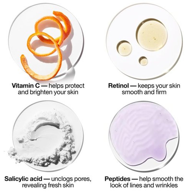 Clinique Smart Night Clinical MD Retinol Treatment - Anti-Aging + Hydrating with Vitamin C & Peptides | 1 Fl Oz