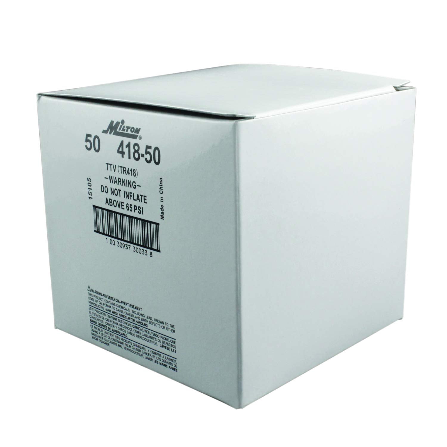 Milton 418-50 2" Tubeless Tire Valve