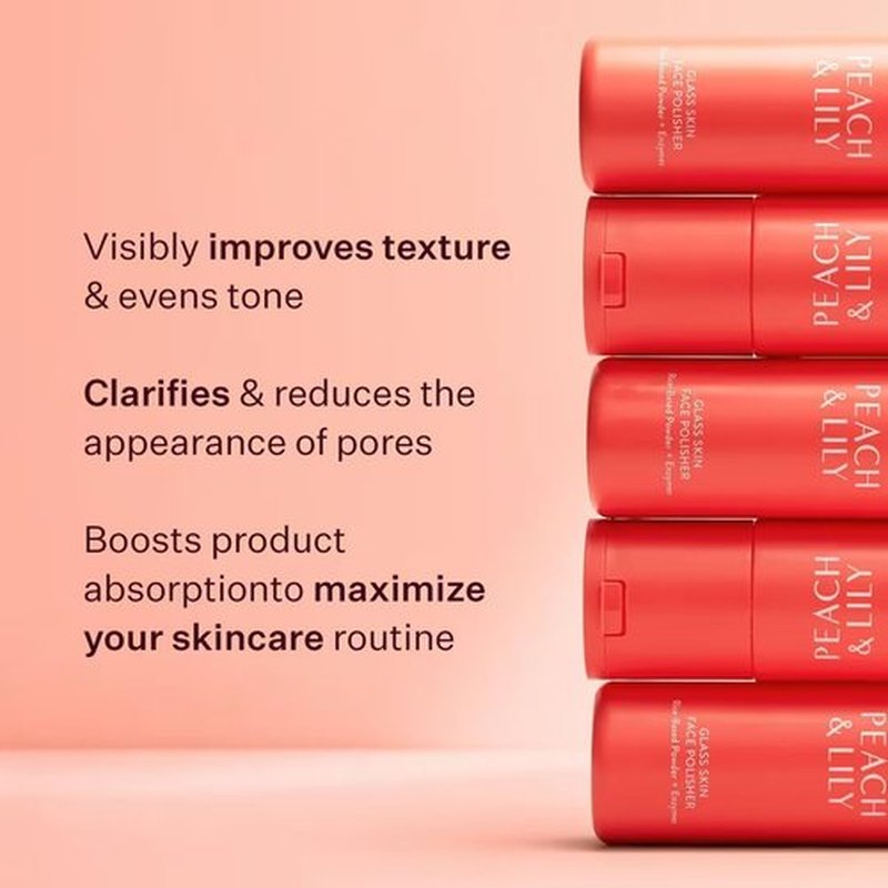 Peach & Lily Glass Skin Face Polisher