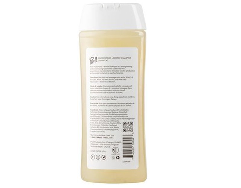Prell Hyaluronic + Biotin Moisturizes & Strengthens Shampoo & Conditioner for All Hair Types 13.5 fl.oz