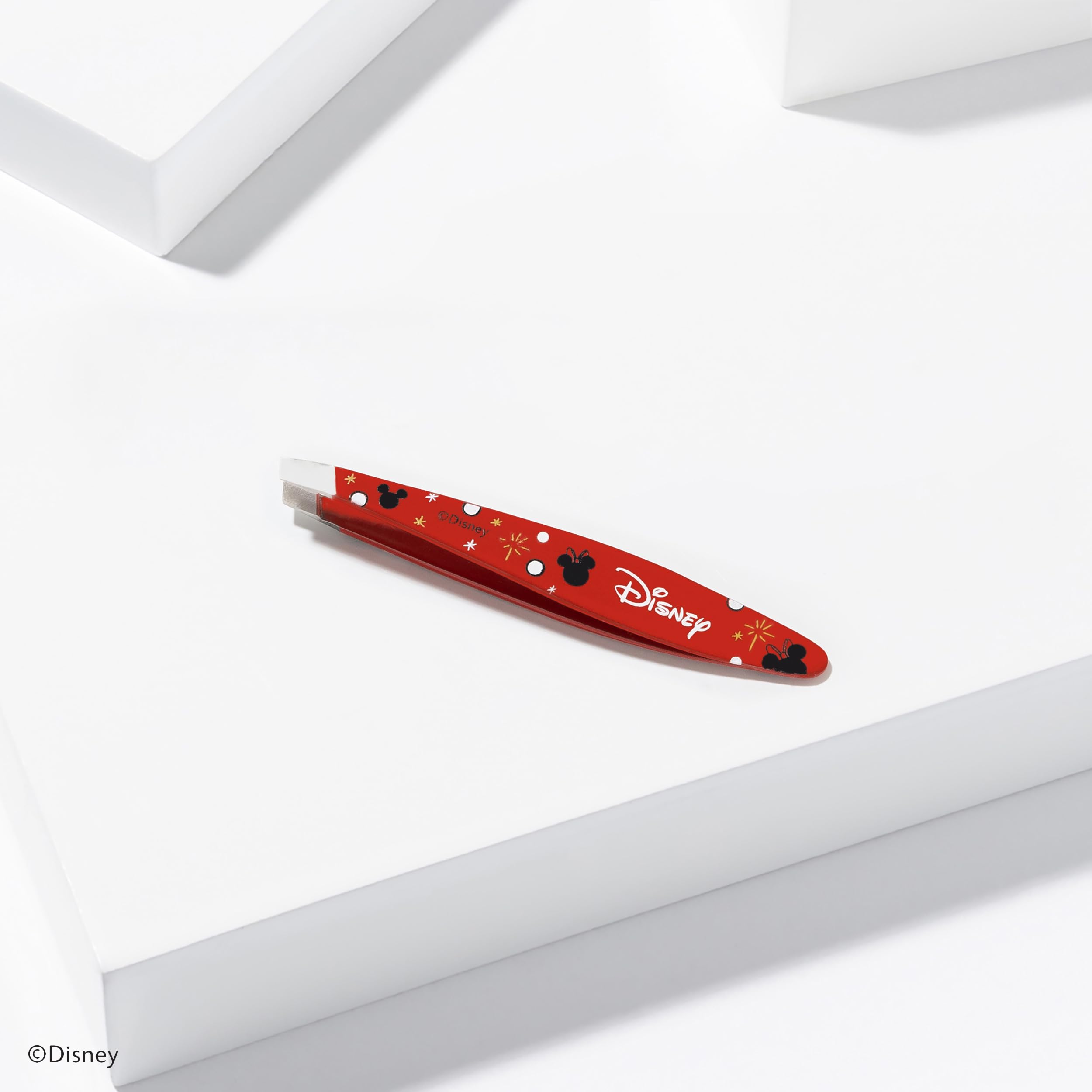 Tweezerman Mini Slant Tweezer – Tweezers for Eyebrows, Magic All Around