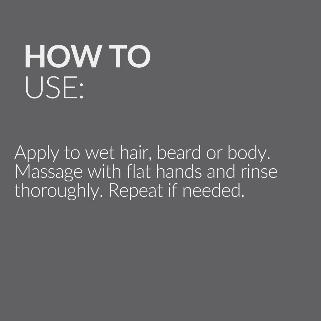 Mr MUK Hair, Beard & Body Wash