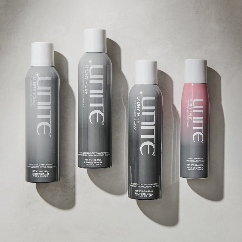 UNITE Hair U:DRY Volumizing Dry Shampoo - Absorbs Oil & Adds Instant Volume - 6.7 Oz