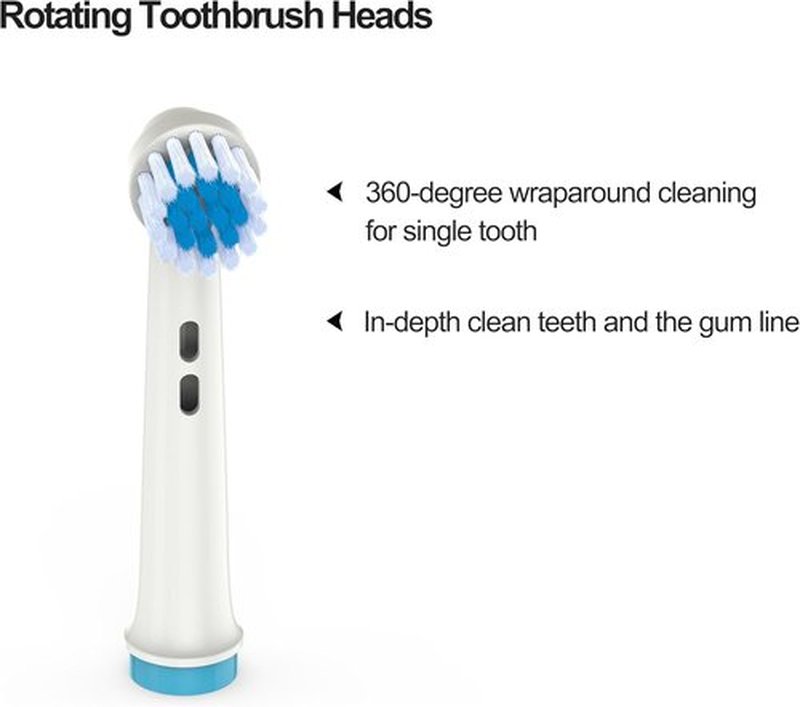 Oral-B Precision Clean Replacement Toothbrush Heads - Rotating & Oscillating | Compatible with Braun Pro Smart Genius