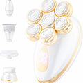 Electric Razors for Women, Rotary Shaver for Legs, Bikini, and Underarms Hair Removal, Wet & Dry Waterproof Grooming Kit, Cordless Lady Trimmer