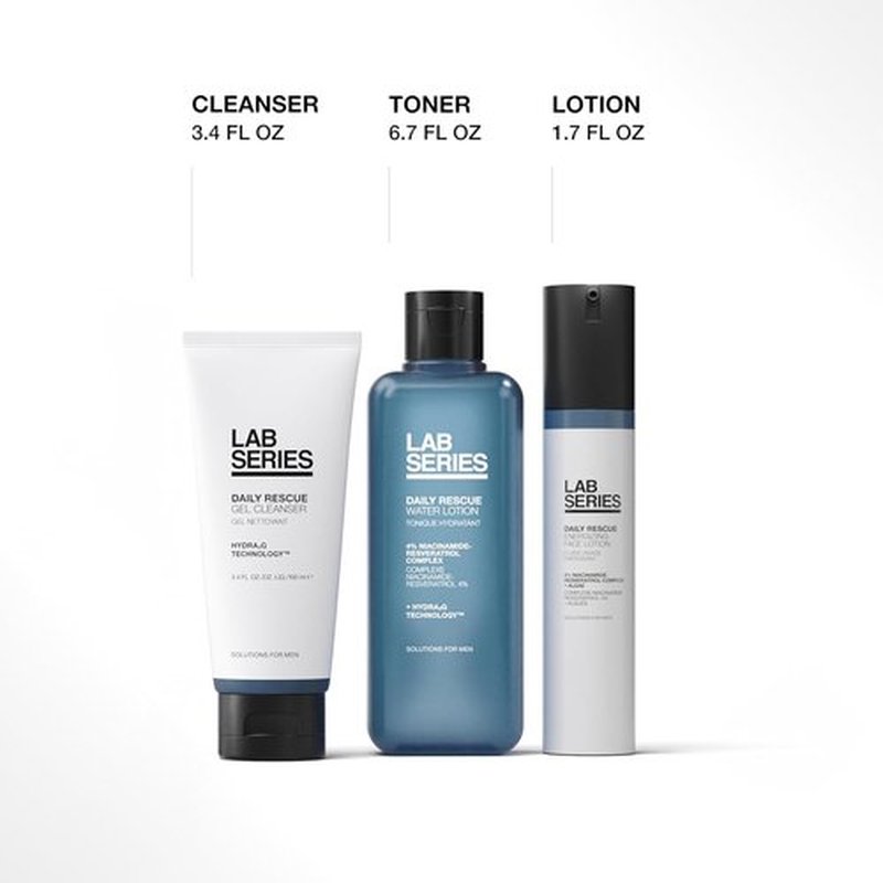Lab Series Men's Daily Rescue Energizing Face Lotion - Hydrating Anti-Aging Moisturizer for Men