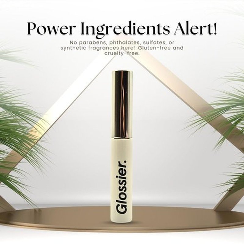 Glossier Boy Brow Volumizing Eyebrow Gel - Medium-Dark Brown for Fuller, Natural Brows