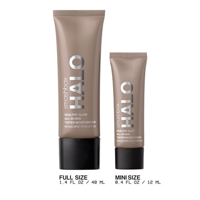 Smashbox Halo Healthy Glow Tinted Moisturizer SPF 25 - Hydrating & Long-Wearing with Hyaluronic Acid