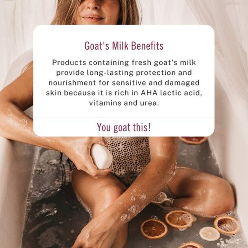 Nature by Canus Foaming Milk Bath - Smoothing Fresh Canadian Goat Milk, 27.1 Fl Oz