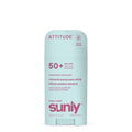 ATTITUDE Baby Mineral Sunscreen Face Stick SPF 50 - Broad Spectrum Zinc Oxide, EWG Verified, Vegan