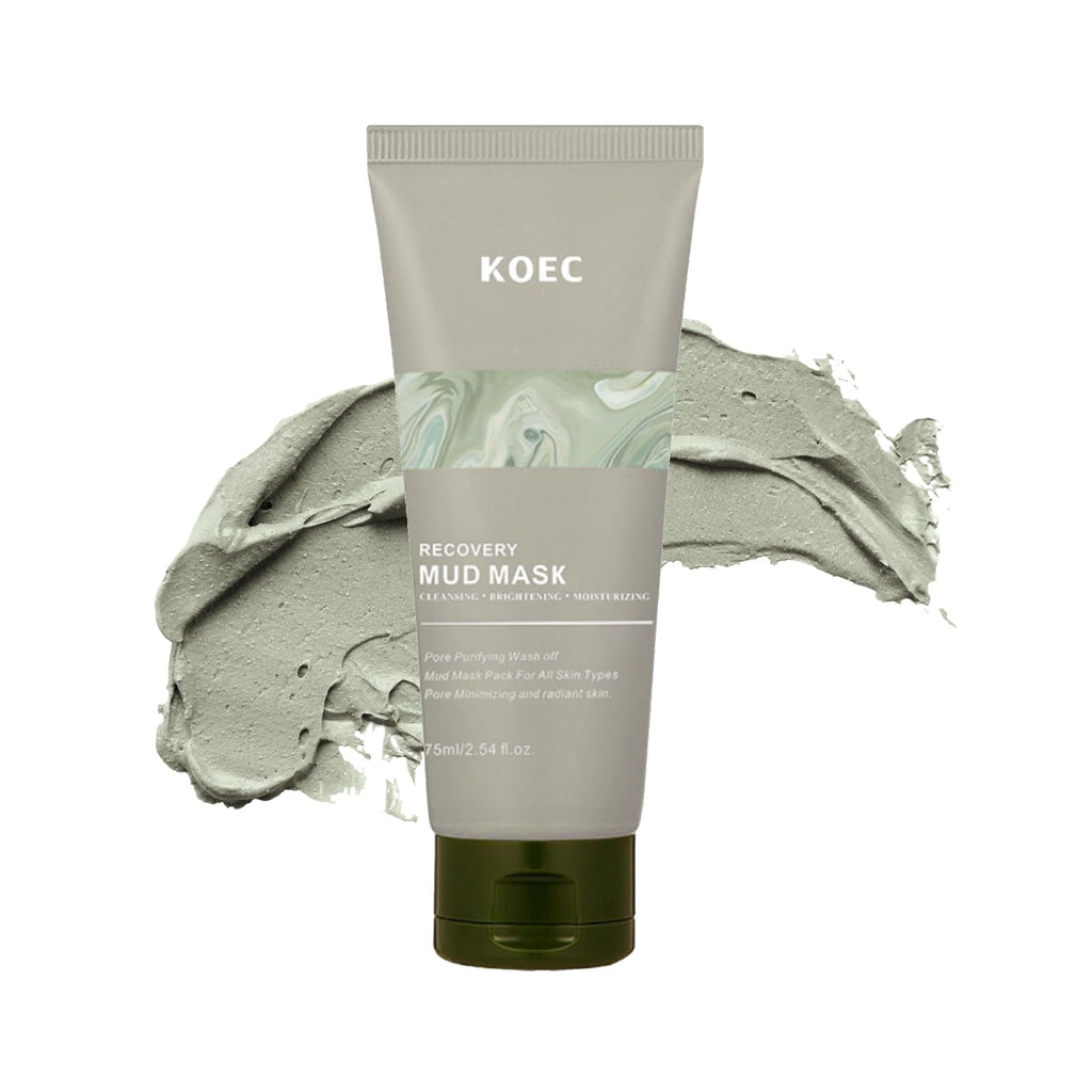Reepic Cosmer Recovery Mud Mask - Clay Mask - Body Mud Hydrating & Deep Pore Tightening Face Mask, Natural Purifying Clay - Korean Wash Off Body Facial Mud Mask