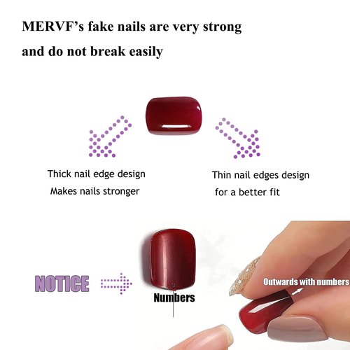 MERVF Long Square Press on Nails Cow Print French Tip Fake Nails Glitter Glue ons with Rhinestones Design Squoval Cute Snow Winter Acrylic False Nail Matte 24pcs