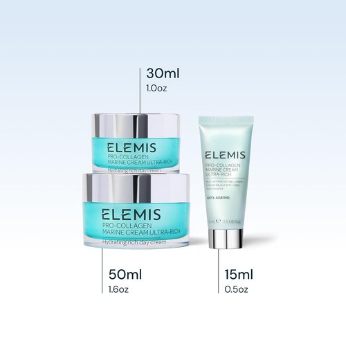 ELEMIS Pro-Collagen Marine Cream - Ultra Rich Anti-Wrinkle Hydrating Cream for Dry Skin | Firms & Nourishes