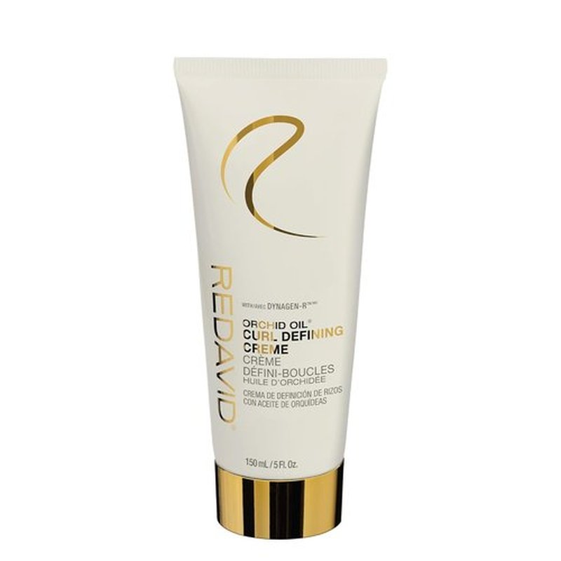 Redavid Orchid Oil Curl Defining Crème - Ultra Nourishing Coconut & Meadowfoam Formula for Curly Hair - Strengthens & Hydrates