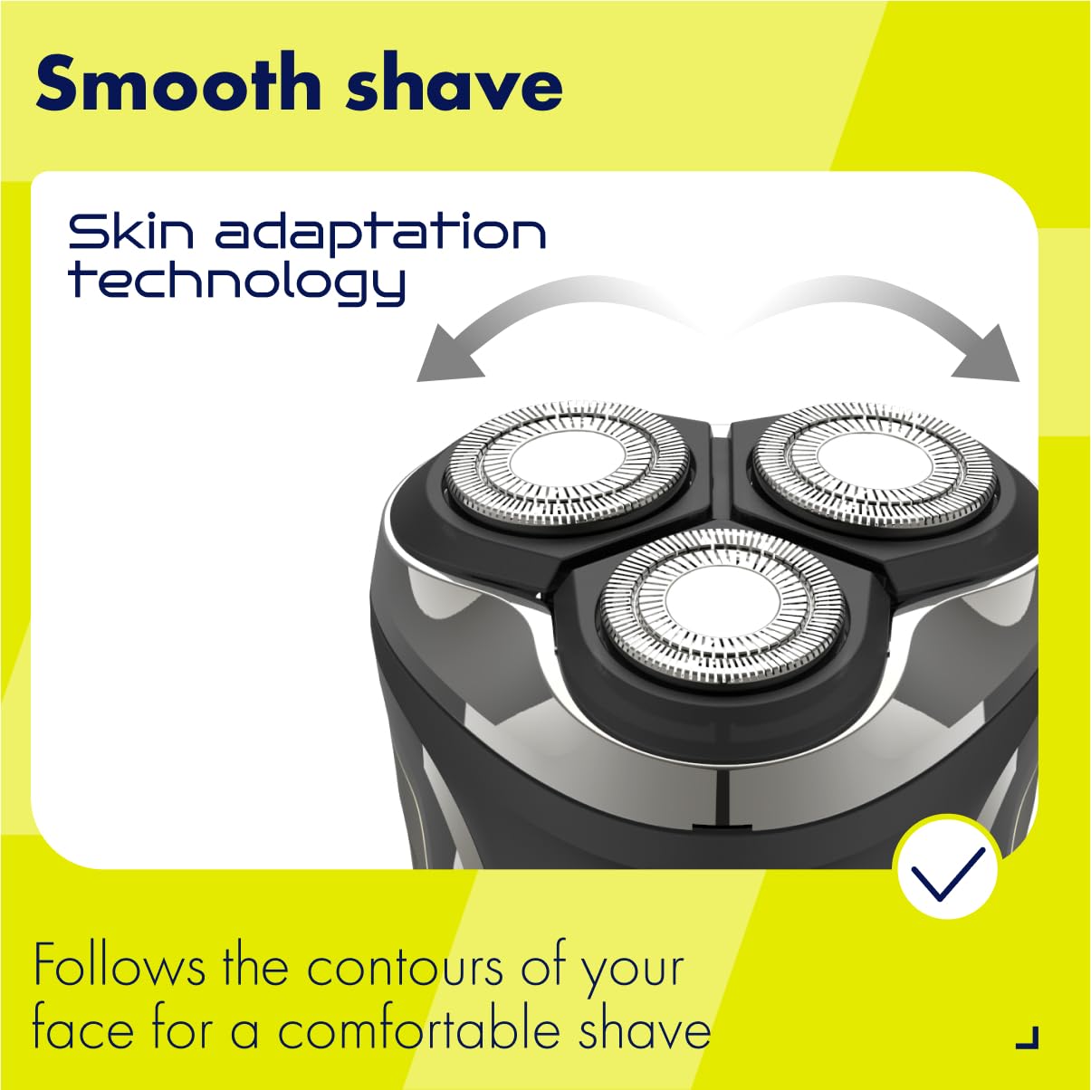 Electric Shaver for Men – TT Comfort Line 9, Wet Dry Waterproof, Rotary Triple Head, USB-C Rechargeable Electric Razor, 60 Min Runtime, Pop-Up Trimmer