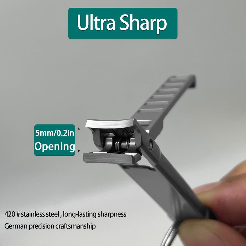 XGIZMOO Mini Nail Clippers for Men Ultra Thin,Portable Travel Small Nail Clipper,Keychain Nail Trimmer Set