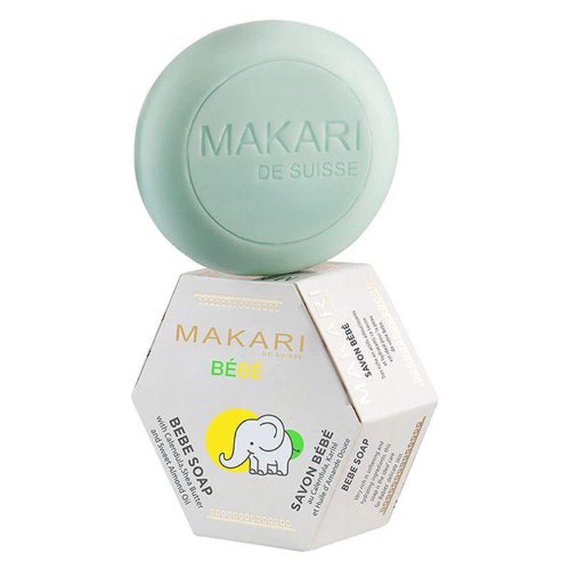 Makari Baby Soap - Moisturizing Daily Bar Soap for Delicate Skin | 5.4oz Nourishing Formula with Shea Butter