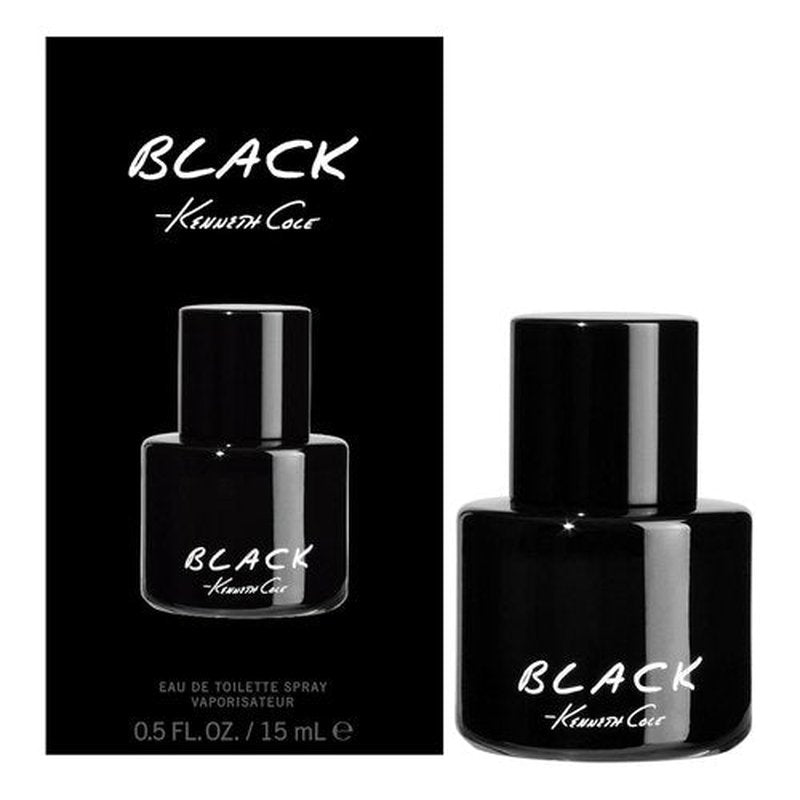 Kenneth Cole Black Cologne Spray for Men - Elegant Fragrance | 3.4 oz Eau de Toilette