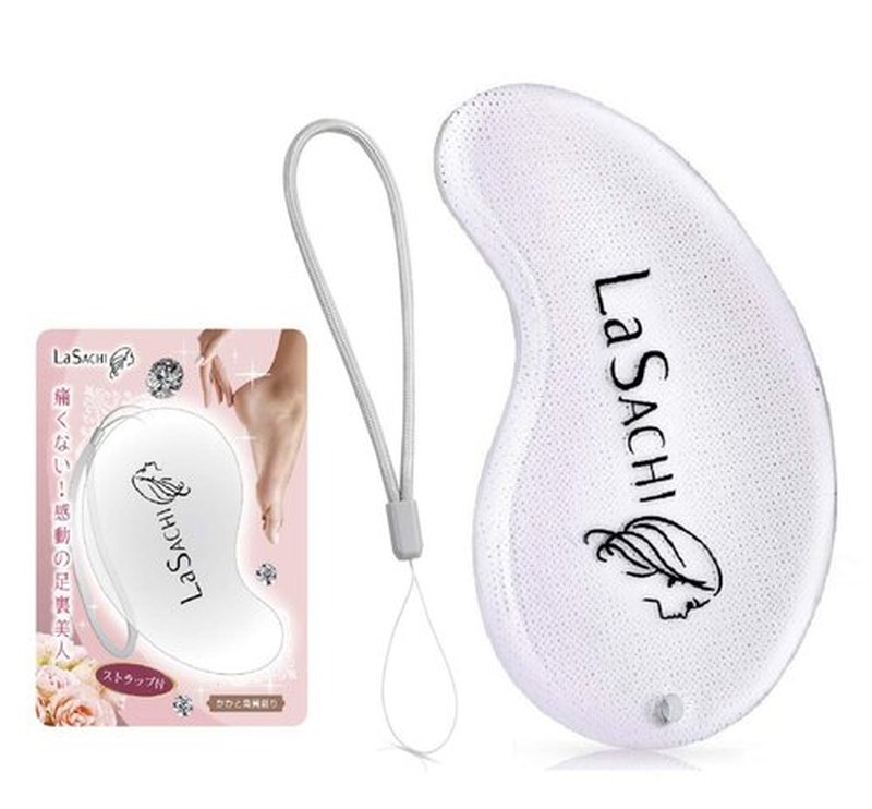 La SACHI heel exfoliating Glass made from nano technology soles exfoliating exfoliating heel care exfoliating foot care with strap