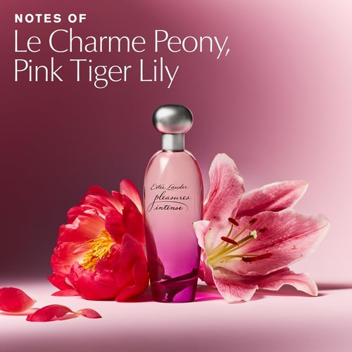 Estée Lauder Pleasures Intense Eau de Parfum Spray - Floral Notes of Peony & Jasmine | 3.4 Fl Oz
