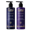 Purple Shampoo and Conditioner Set - Sulfate Free for Blonde, Bleached, Silver, or Brown Highlighted Hair Helps with Bonding, Anti-Brass Toning, Repair, and Hydration 10 oz (Purple Hair Care Set)