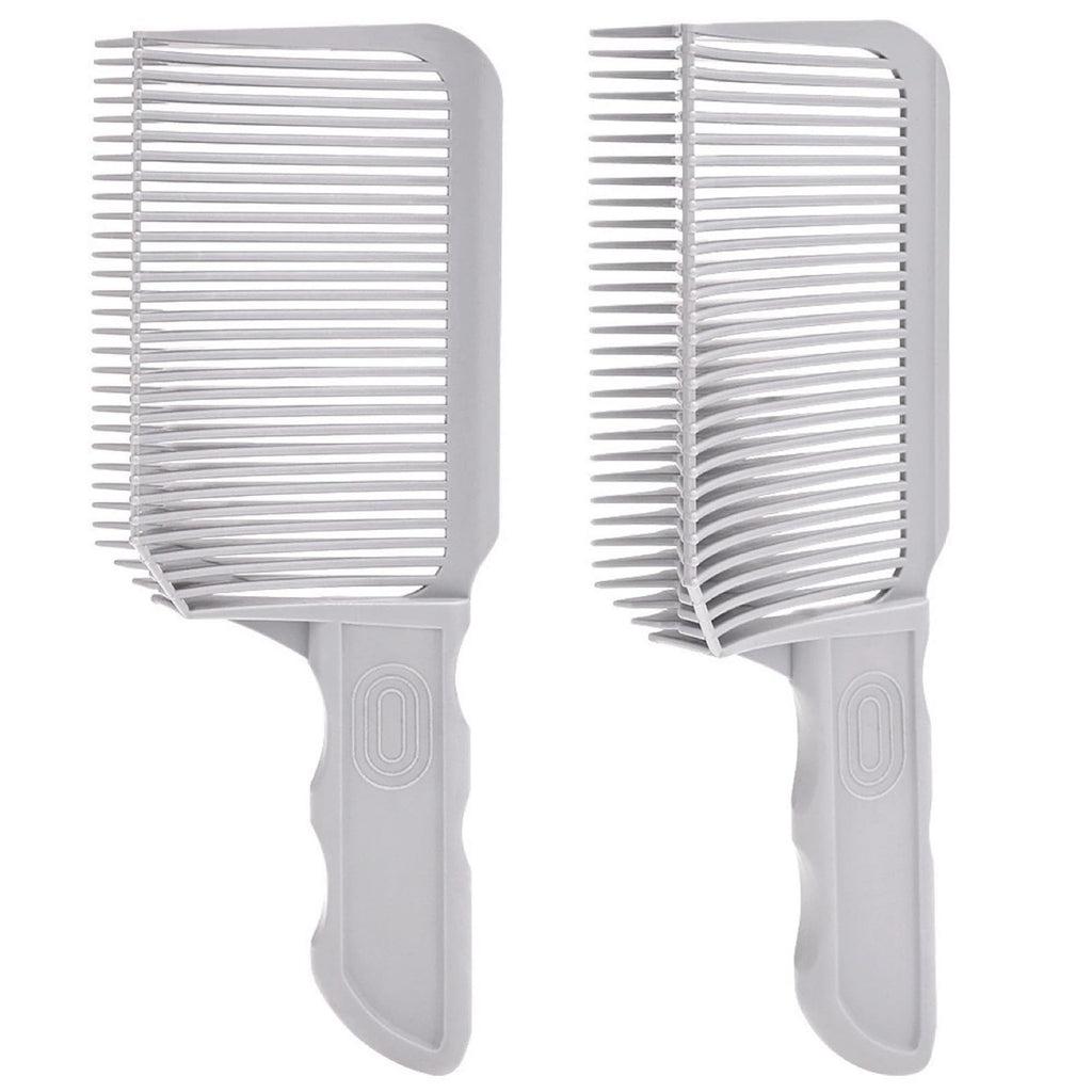 2Pcs Barber Fade Combs Ergonomic Flat Top Combs Gradienter Precise Hairdressing Tool For Precise Haircuts And Styling