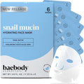 Baebody Advanced Snail Mucin Under Eye Patches for Women & Men - Under Eye Masks for Dark Circles and Puffiness - With Niacinamide - Reduce Fine Lines and Wrinkles (Snail Mucin Face Mask)