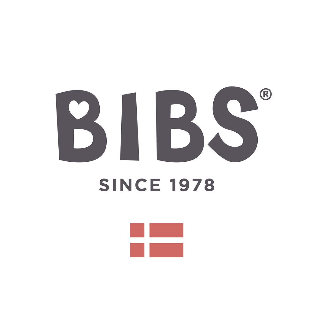 BIBS Try-It Collection | 4-Pack Soothers | BPA-Free Round, Anatomical & Symmetrical Nipple | Natural Rubber Latex/Silicone | Made in Denmark | 0-6 Months | Ivory