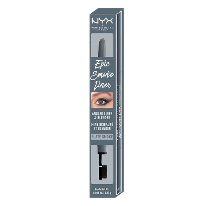 NYX PROFESSIONAL MAKEUP Epic Smoke Liner, Vegan Smokey Eyeliner - Slate Smoke (Gray)