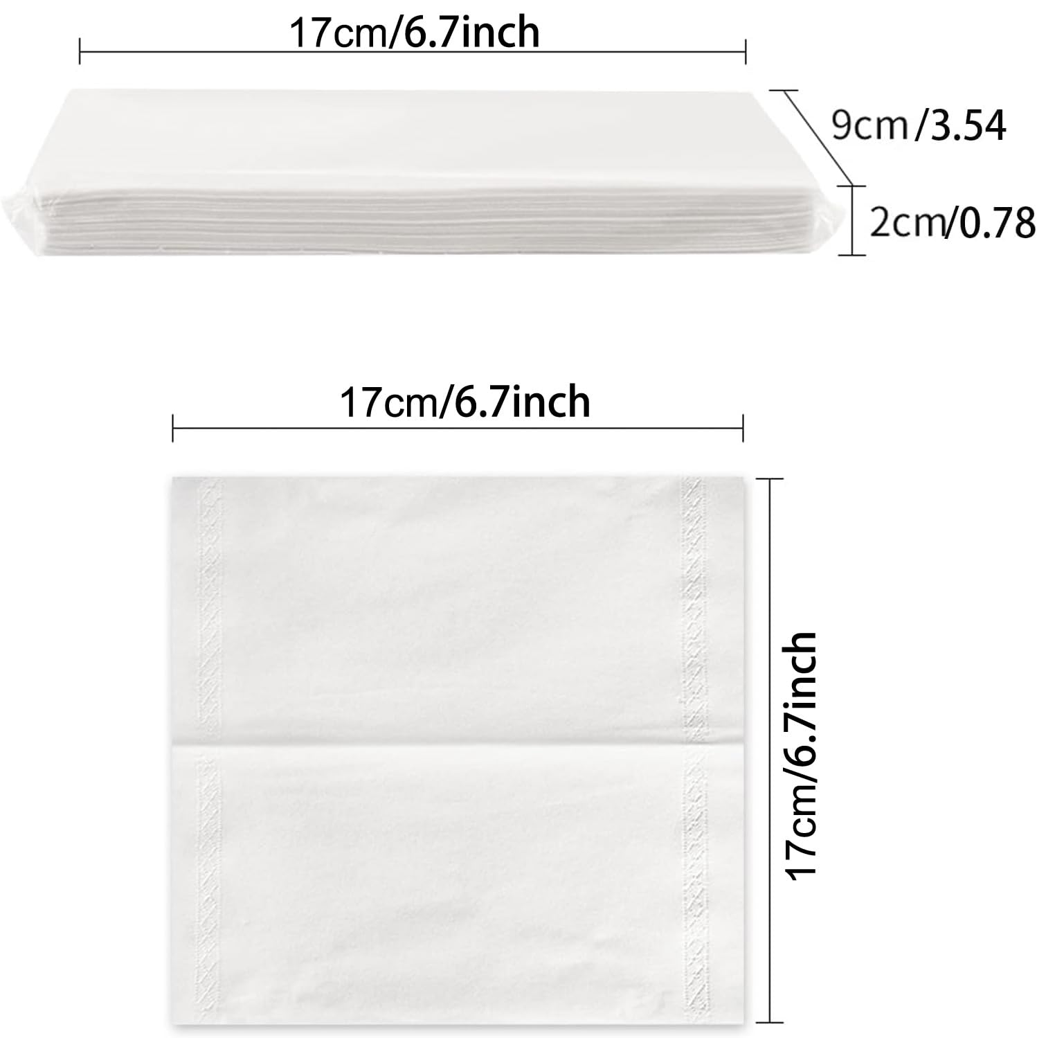 Cartisen Car Tissue Refills, Facial Napkin Refills for Car Visor Tissue Holder - 600 Sheets, 12 Packs (12 Pack)