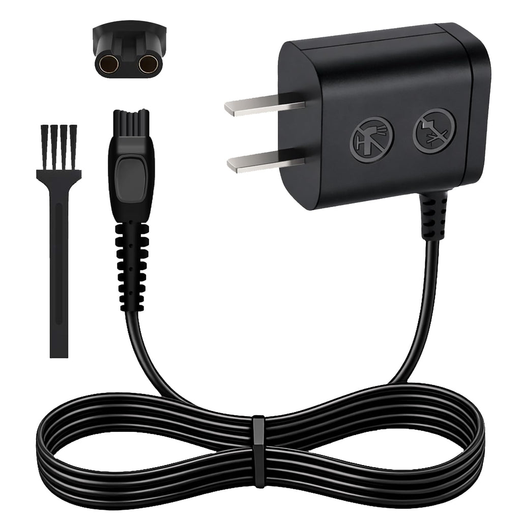 15V Charger Cord Compatible with Philips HQ8505, Replacement Adapter for Norelco One Blade QP6510 QP6520 QP6550, Series 9000 7000 5000 3000 Beard Trimmer & Electric Shaver