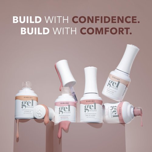 KIARA SKY Hema-Free Builder Nail Gel, Blooming, 0.5 Fl oz