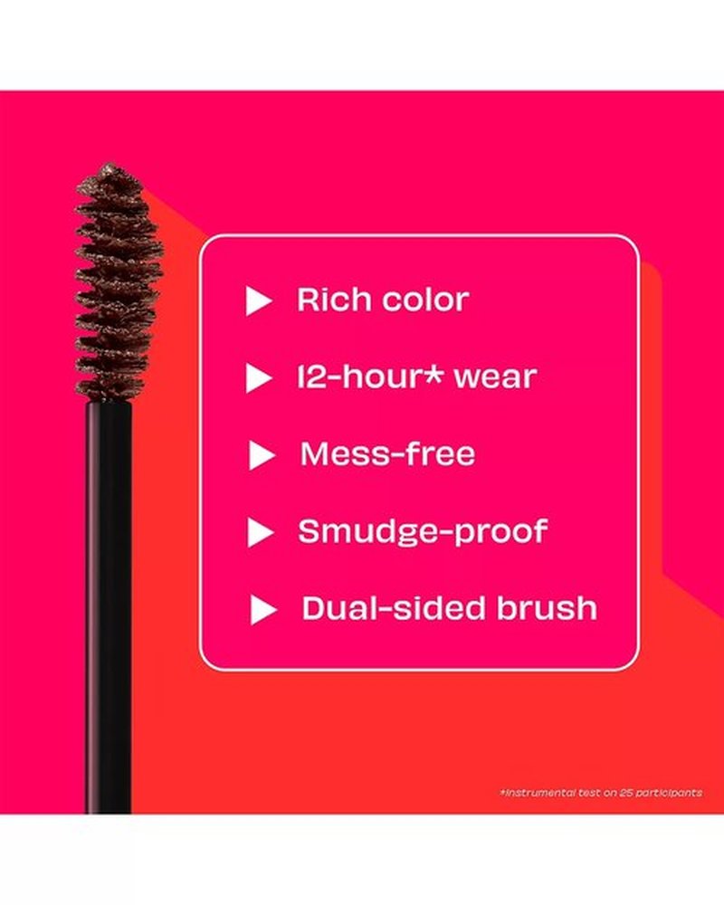 Benefit Precisely My Brow Wax Full-Pigment Sculpting Brow Wax #4 Warm Deep Brown, 0.17 Ounce