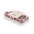 Apres Neutrals Gel-X Maisie Box Of Press On Nails, 11 Sizes 00-9, Soft Gel Nail Tip Box (150pcs) (Natural Stiletto Medium, 150pcs)