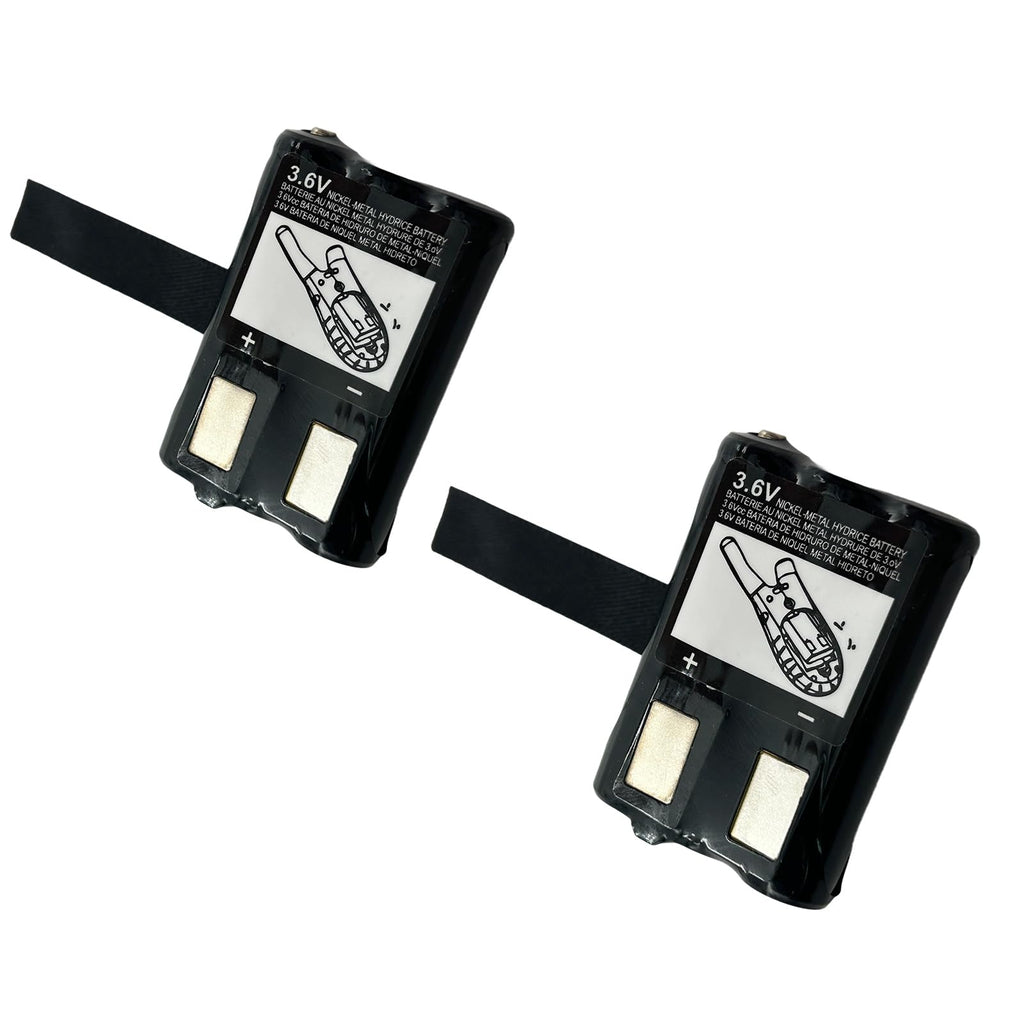 2 Pack KEBT-086-A M53617 53617 Rechargeable Battery Replacement 3.6V 700mAh for FV300 FV300R FV700 FV700R FV750 MH230 MH230R MB140 SX500 SX500R SX800 SX800R SX900 Walkie Talkie KEBT-086-B KEBT-086-C