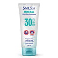 Safe Sea Zinc Oxide Sunscreen SPF30 | Clear Mineral Face And Body Reef Safe Sunscreen Without White Cast | Anti-Jellyfish Sting Protective Lotion | 3.4Oz (100ml) (1 Pack)