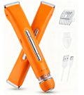 VEGITERIA Bikini Trimmer for Women - Waterproof 2 in 1 Electric Razors for Body, Legs & Facial Hair Removal, Eletrric Shaver for Ladies with USB Charging, Smooth & Painless Shaving Gift for Women
