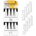 Dermaplane Razor Blades, 4 Long and 4 Short Dermaplaning Blades