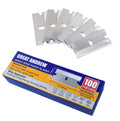 Great Andrew Single Edge Razor Blades, 100 Pack Straight