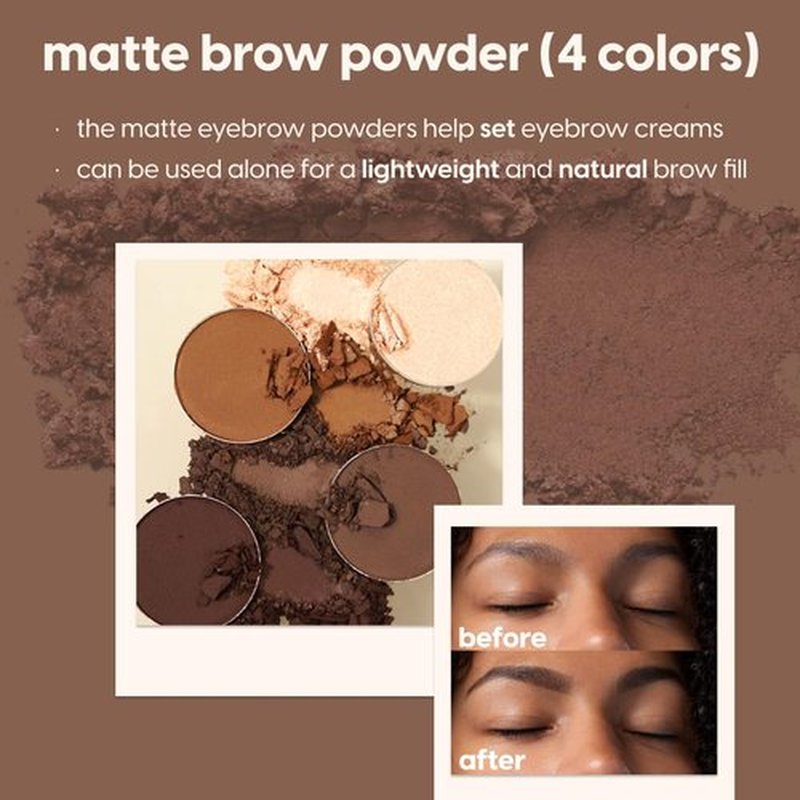 KARA BEAUTY Eyebrow Kit - Brow Makeup Kit with Powders, Pomades & Highlighters – Blendable, Long-Wear Eyebrow Powder Set for Natural or Sculpted Brows - Perfect for Makeup Artist, Beginner-Friendly