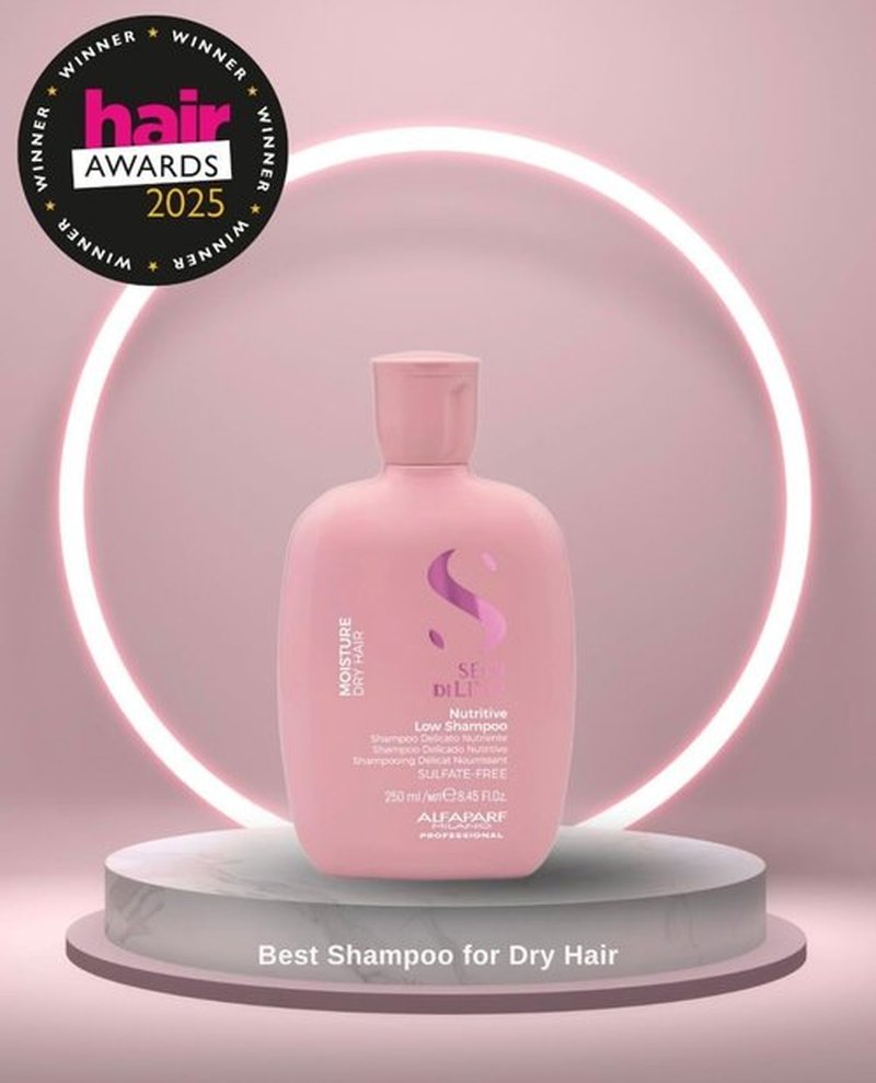 Alfaparf Milano Semi Di Lino Moisture Shampoo & Hair Mask Set | Hydrating Sulfate-Free Formula for Dry Hair