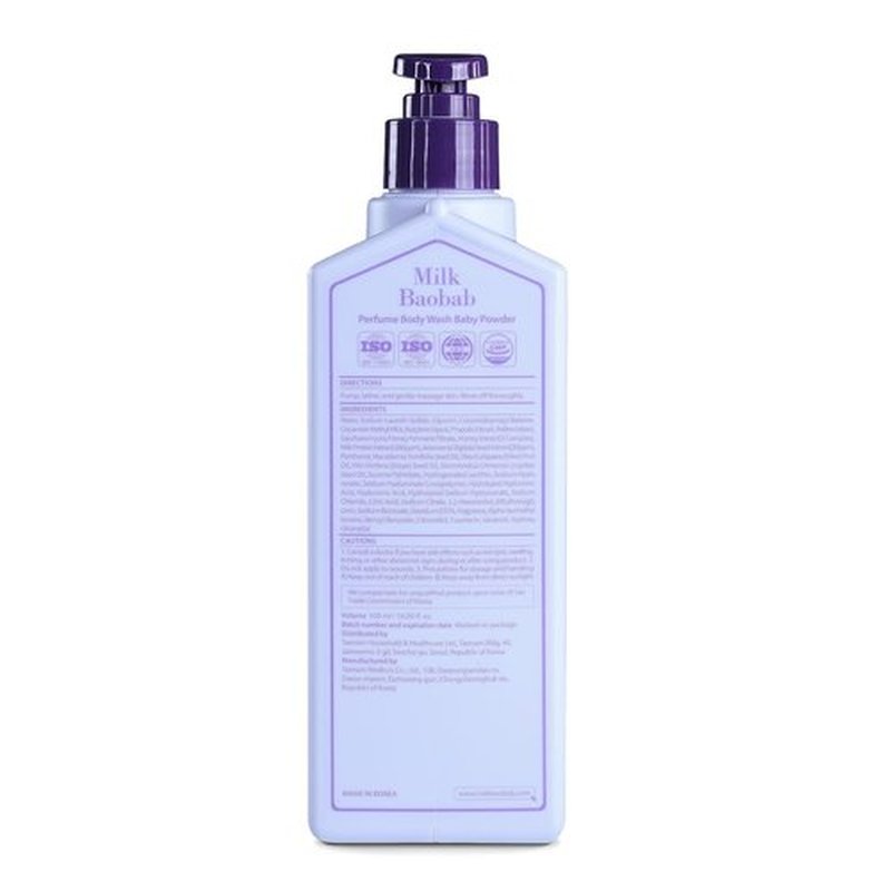 **Skiennix Milk Baobab Hydrating Body Wash - Nourishing Cleanser for Dehydrated Skin | 16.9 fl oz**