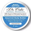 Dr. Cole's Gourmet Body Butter – Luxurious Organic Moisturizing Cream to Revitalize Dry Skin | 100% Organic & Wildcrafted Ingredients | Hand, Foot, and Body Moisturizer