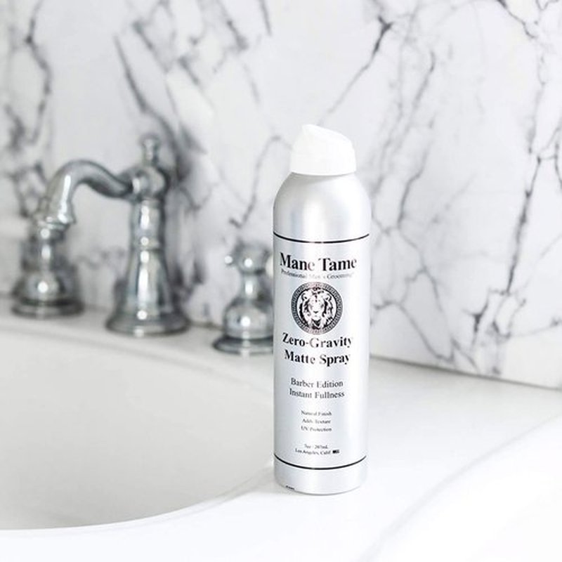 Mane Tame Zero-Gravity Matte Finish Spray - Instant Fullness, Volume & UV Protection | 7oz