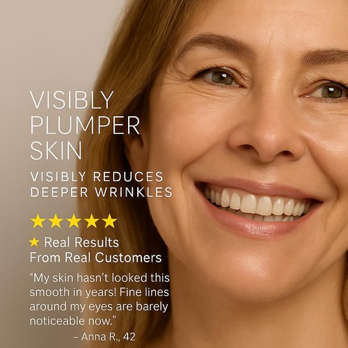 Collagen Revitalizer - Nourishing Anti-Aging Cream with Retinol, Peptides & Hyaluronic Acid - 1.06 oz for Smooth, Radiant Skin