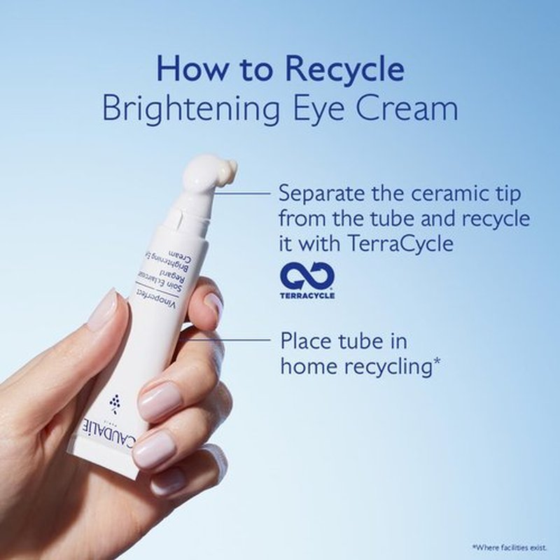 Caudalie Vinoperfect Dark Circle Brightening Caffeine Eye Cream with Niacinamide, Fragrance Free - 15 mL