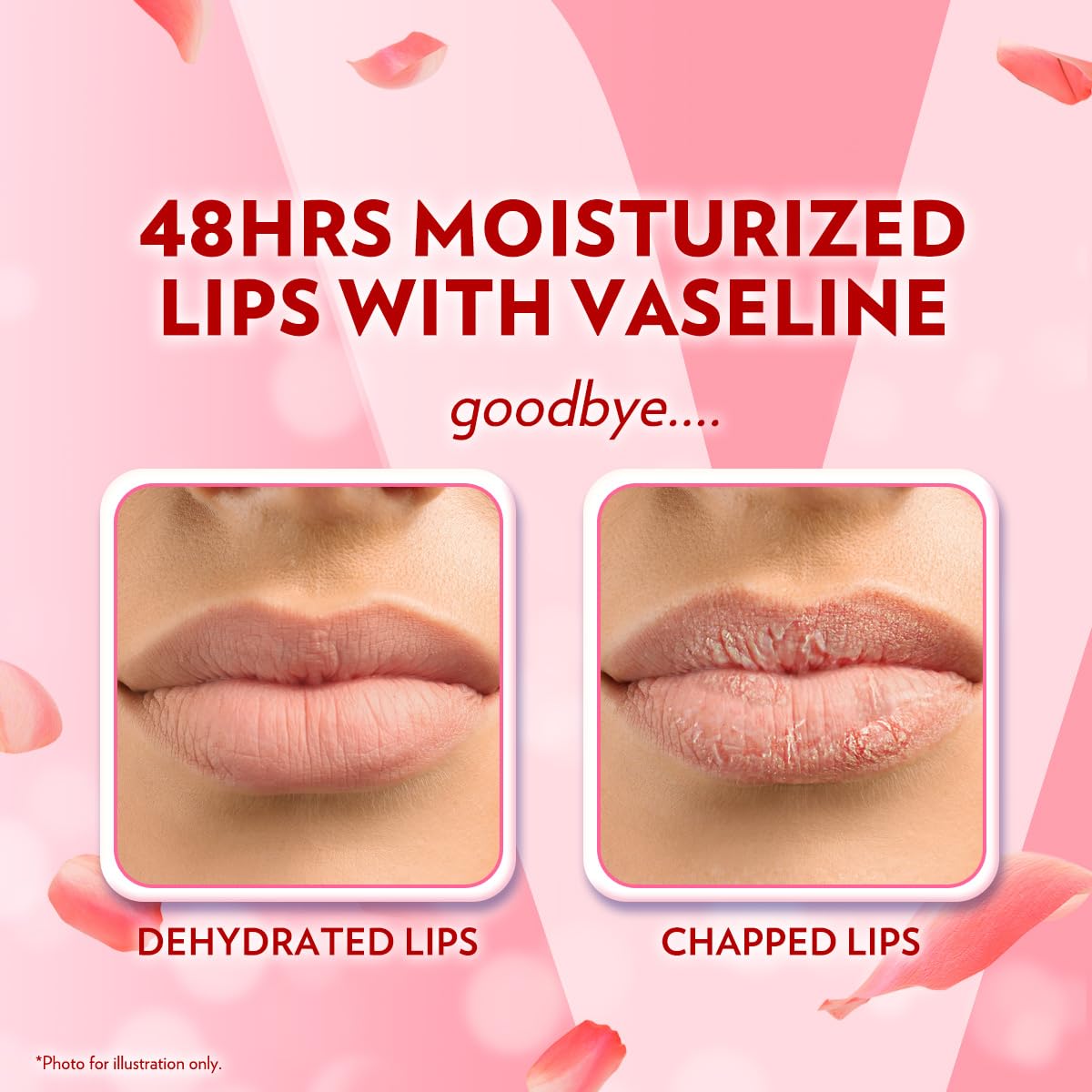 Vaseline Lip Therapy - Rosy Lip Balm for Fast-Acting Nourishment | 3-Pack of 0.16 Oz Each