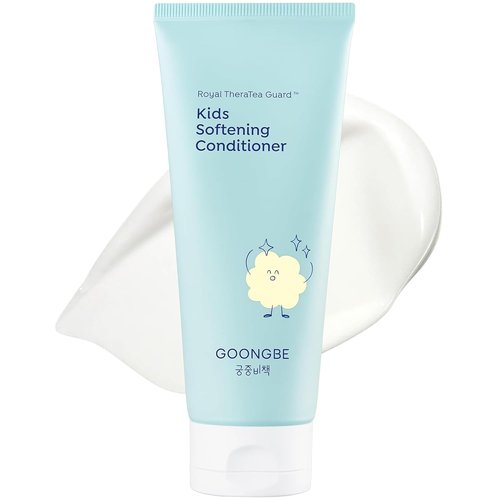 GOONGBE Kids Detangling Conditioner - Silicone-Free Softening for Tangle-Prone Hair | Lightweight 6.76 fl oz